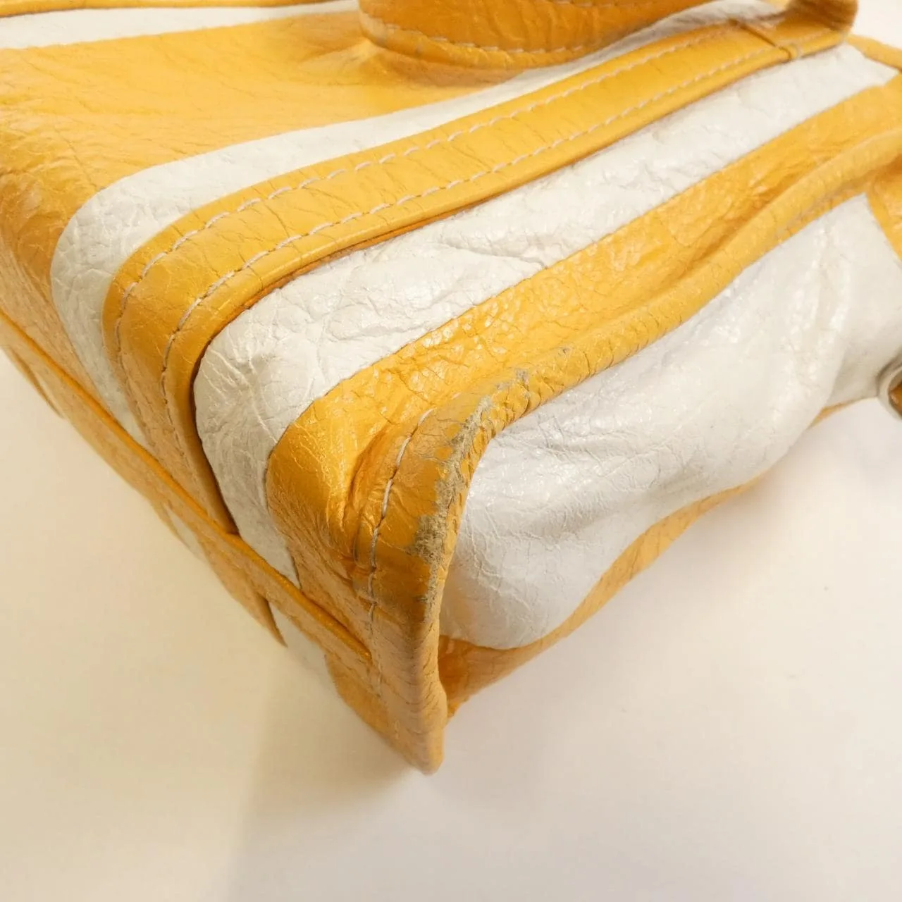 BALENCIAGA Everyday Shopper 452458 DE9GN Handbag Leather Black Leather Rank B - Thumbnail 3