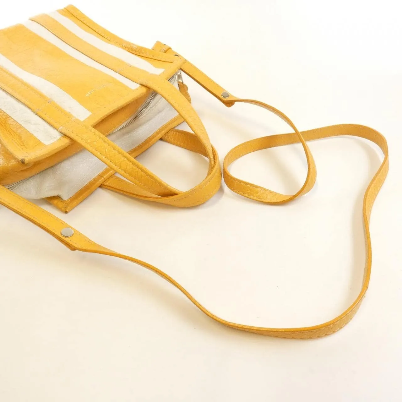 BALENCIAGA Everyday Shopper 452458 DE9GN Handbag Leather Black Leather Rank B - Thumbnail 5