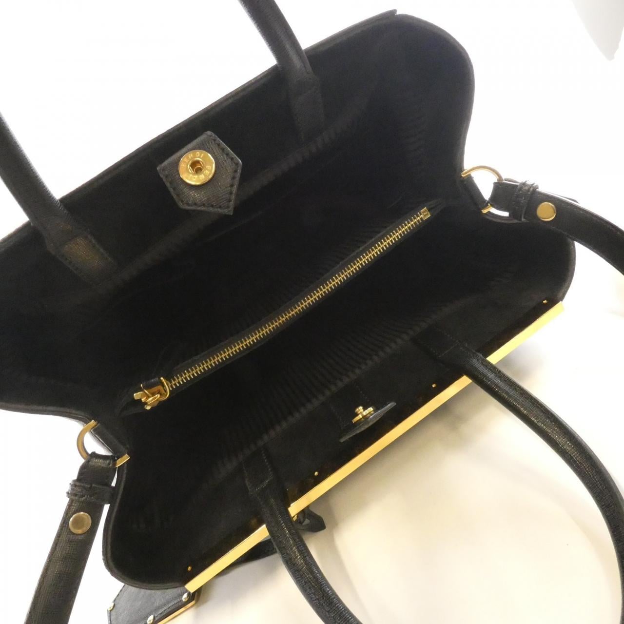 FENDI 8BH250 D7E Bag Black Rank B - Thumbnail 7