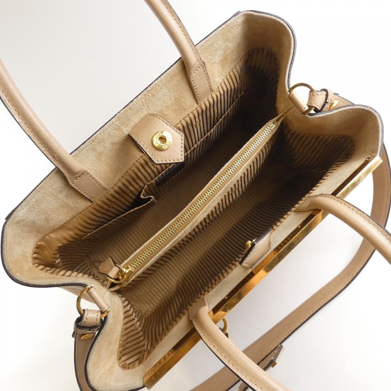 FENDI 8BH250 D7E Bag 黑色 中古品A - 縮圖 9