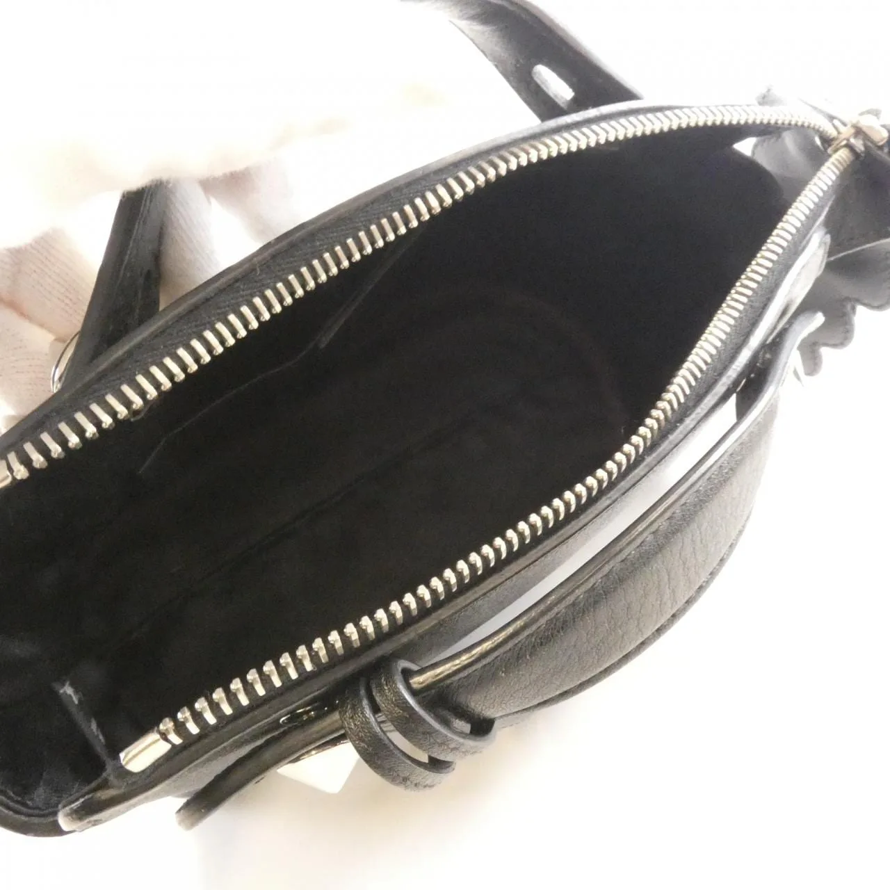 FENDI By The Way 8BL135 7RL Handbag Leather 黑色 皮革 中古品B - 縮圖 6