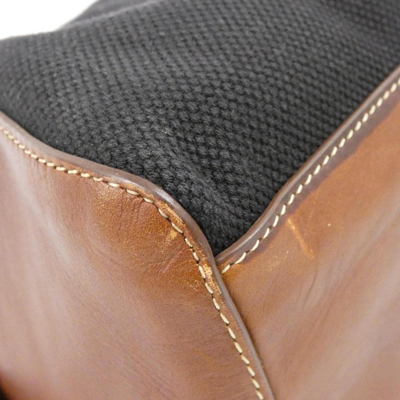 CELINE Shoulder Bag Canvas Black Canvas Rank B - Thumbnail 3