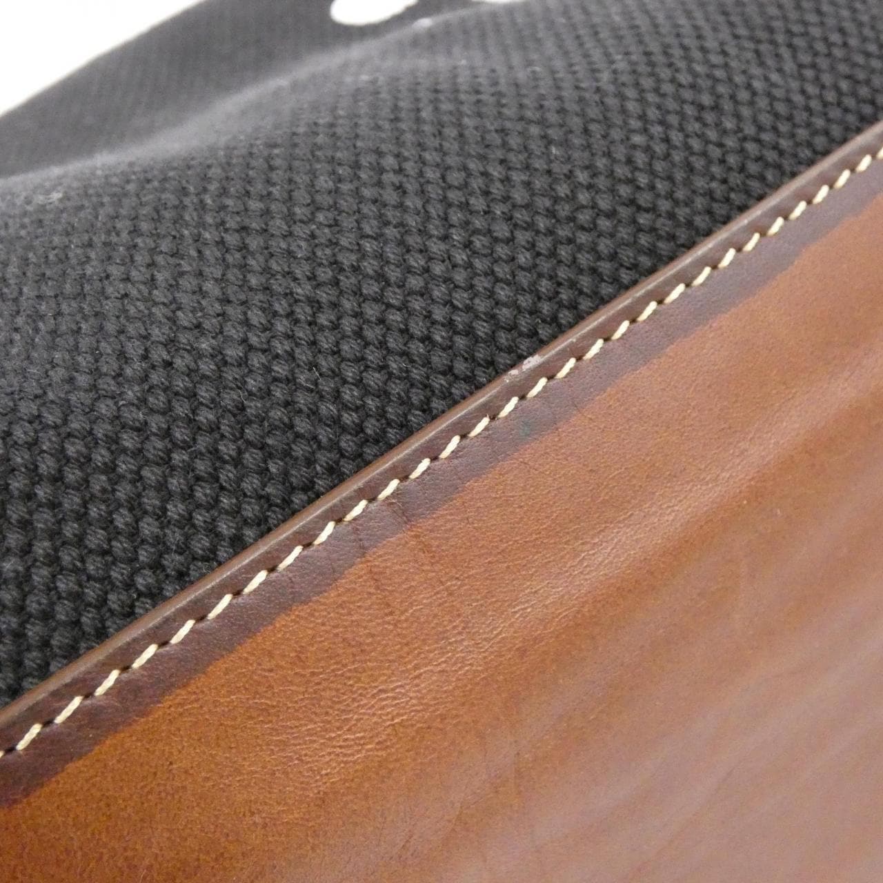 CELINE Shoulder Bag Canvas Black Canvas Rank B - Thumbnail 4