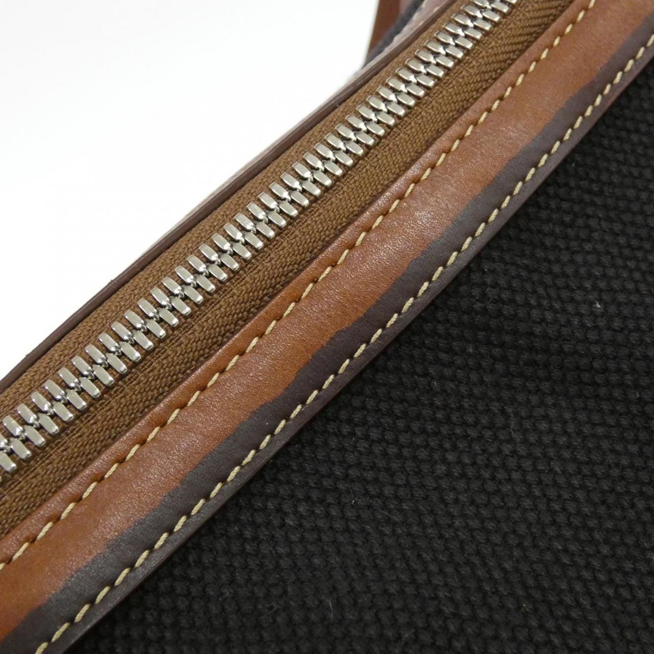 CELINE Shoulder Bag Canvas Black Canvas Rank B - Thumbnail 7