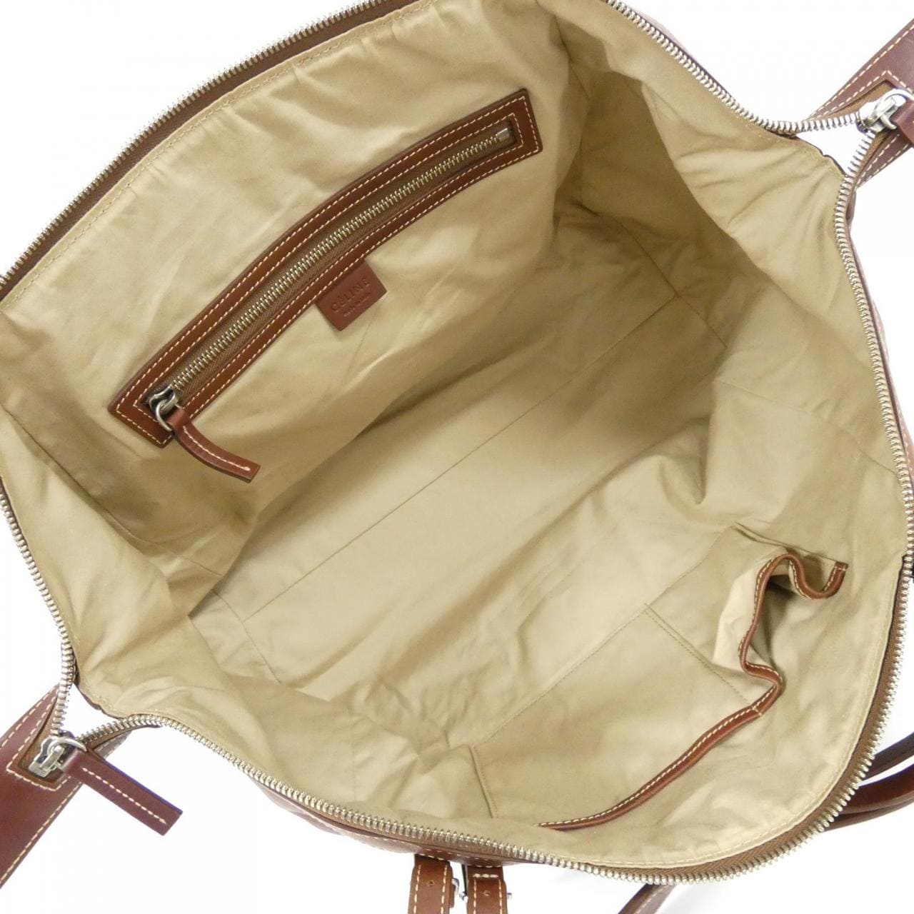 CELINE Shoulder Bag Canvas Black Canvas Rank B - Thumbnail 9