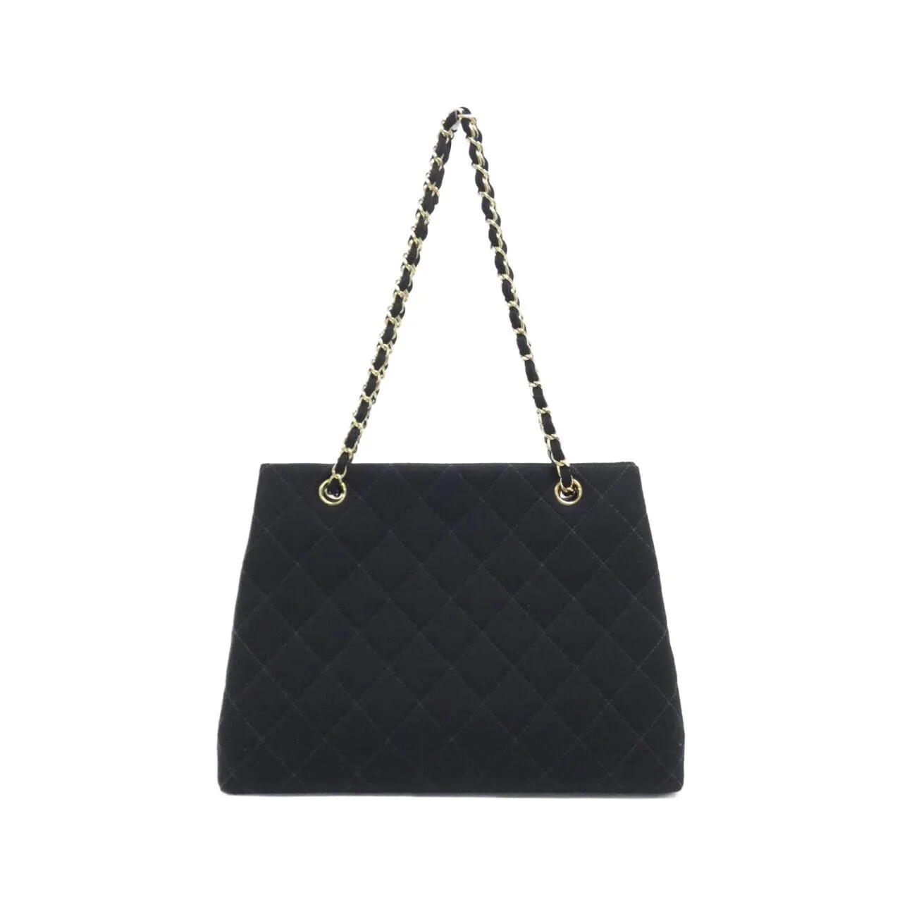CHANEL 12811 Shoulder Canvas Black Canvas - Thumbnail 2