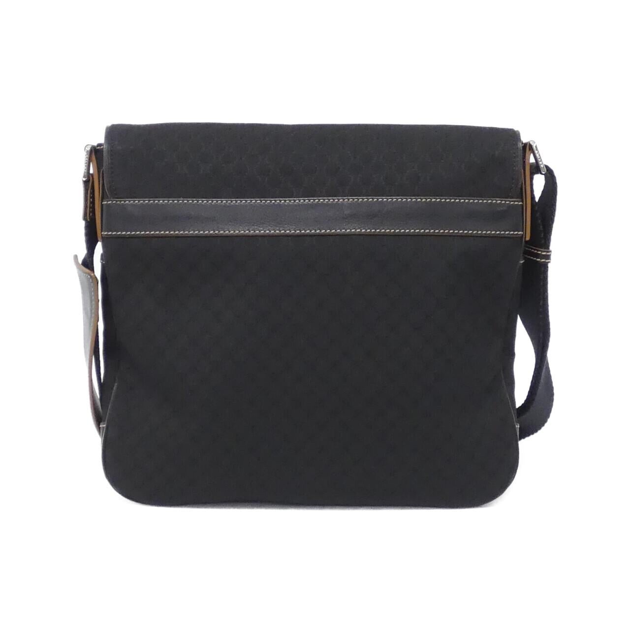 CELINE Shoulder Bag Canvas Black Canvas - Thumbnail 2