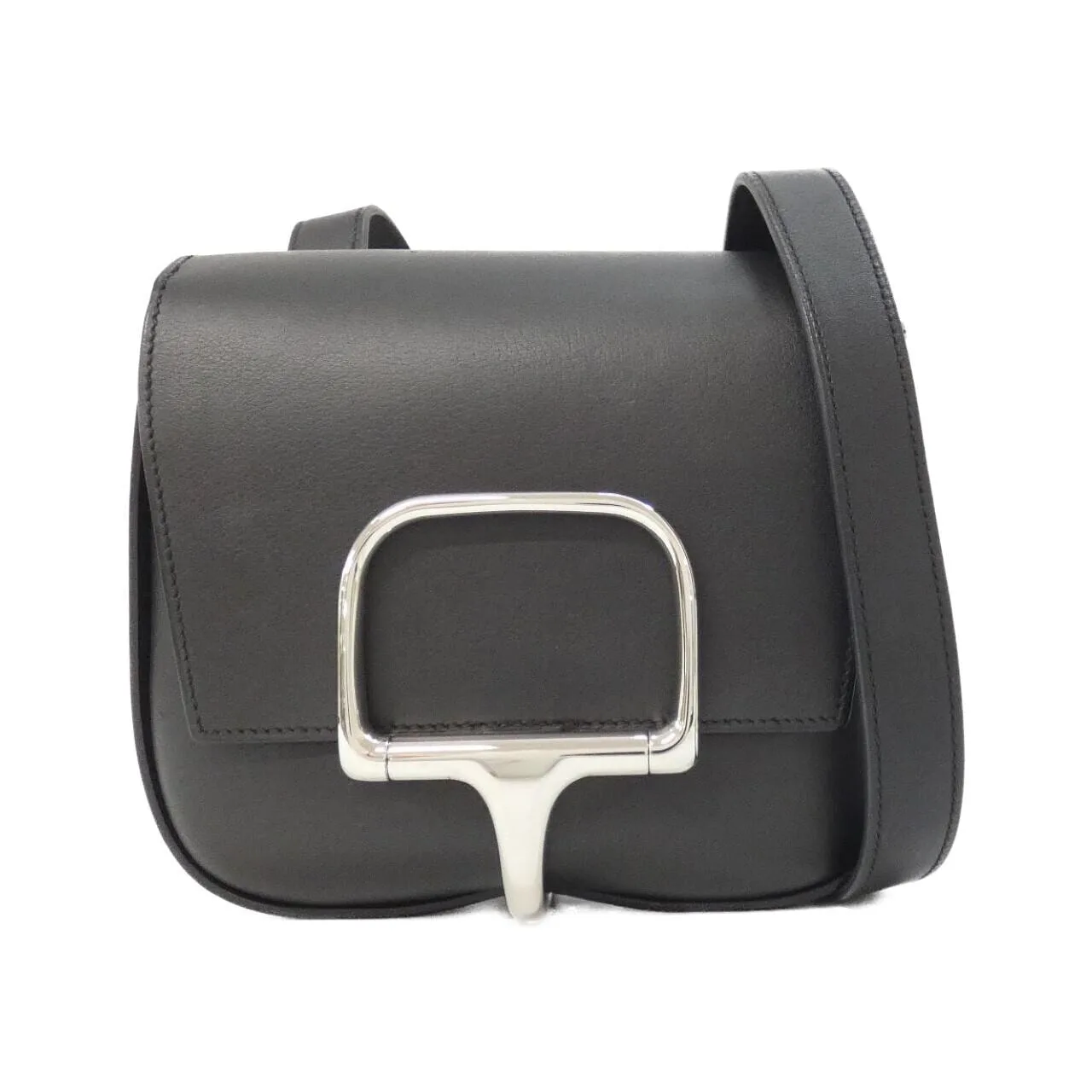 HERMES Shoulder Black