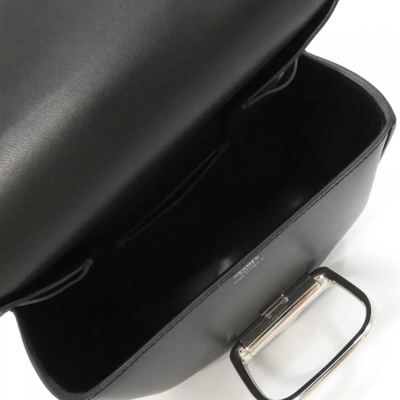 HERMES Shoulder Black Rank A - Thumbnail 7