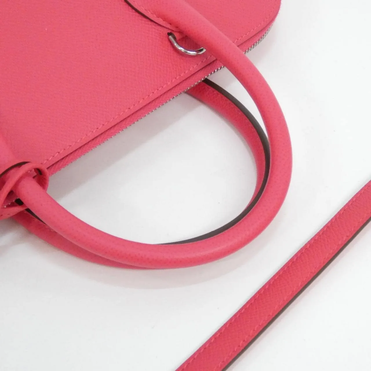 HERMES Bolide 075181CK Handbag Epsom Black Epsom Leather Rank A - Thumbnail 4