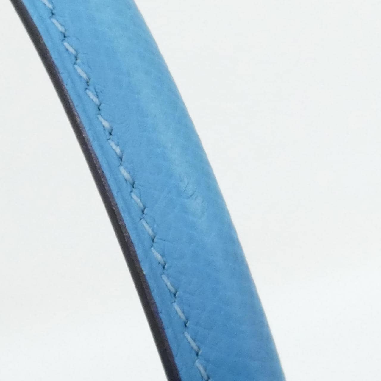 HERMES HERMÈS Bolide 075181CC Bag Epsom Blue Epsom Leather Rank A - Thumbnail 4