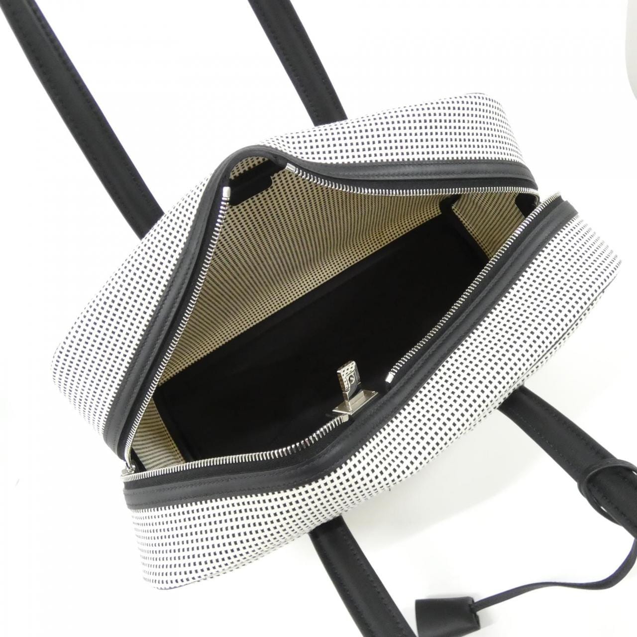 HERMES HERMÈS 084339CK Boston Bag Swift Black Swift Leather - Thumbnail 8