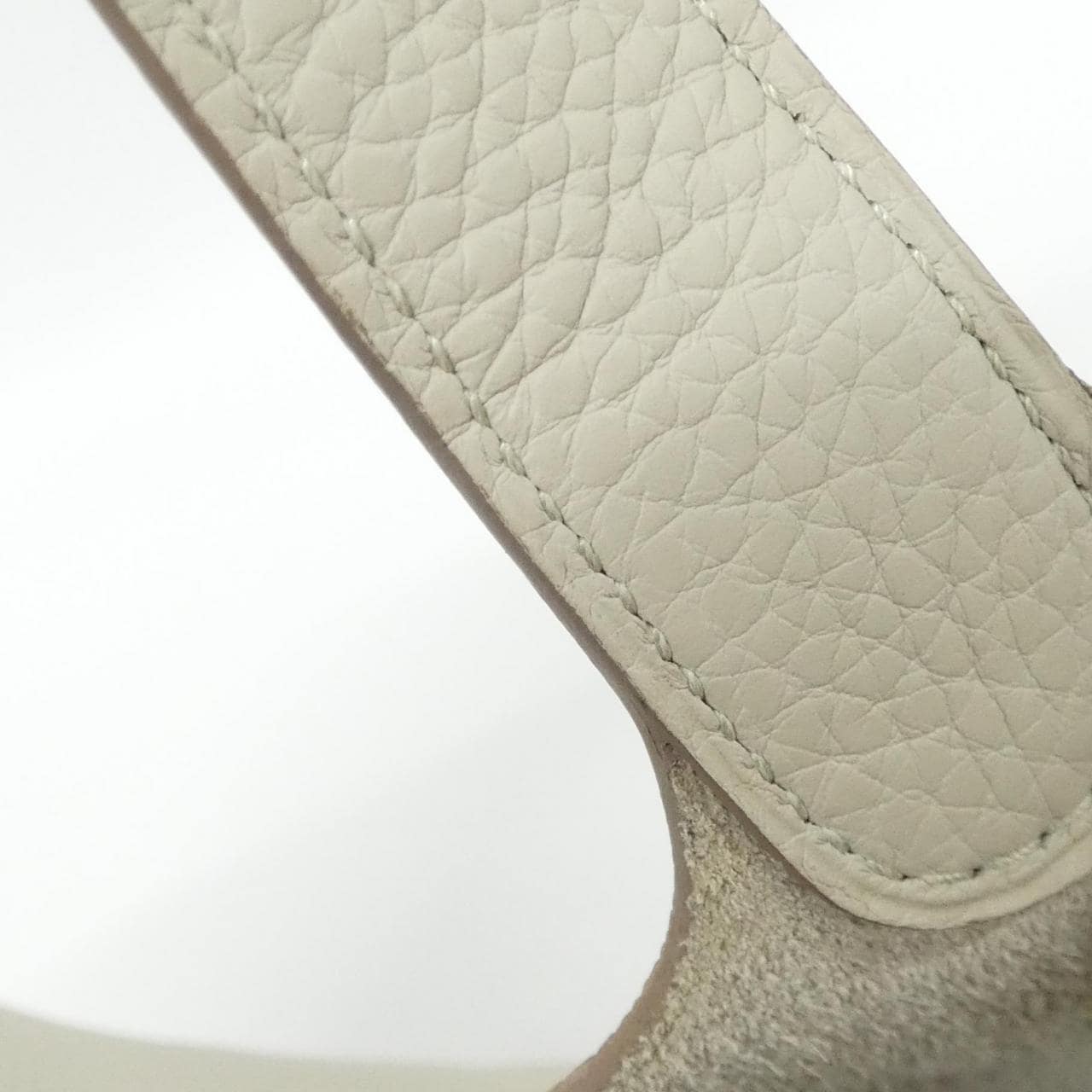 HERMES HERMÈS Picotin 060991CK Bag Clemence 黑色 Clemence 皮 中古品A - 縮圖 4