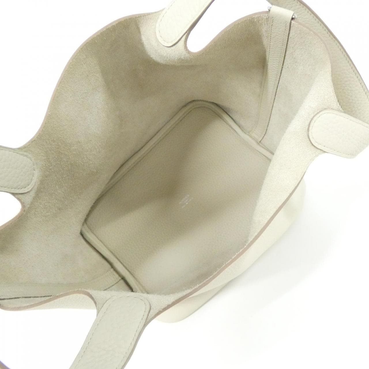 HERMES HERMÈS Picotin 060991CK Bag Clemence 黑色 Clemence 皮 中古品A - 縮圖 5