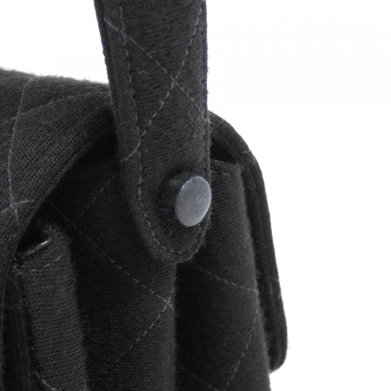 CHANEL Bag Canvas 黑色 帆布 中古品A - 縮圖 4