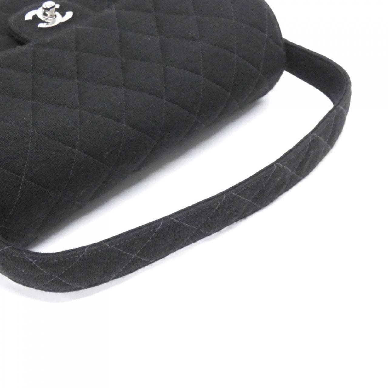 CHANEL Bag Canvas 黑色 帆布 中古品A - 縮圖 5