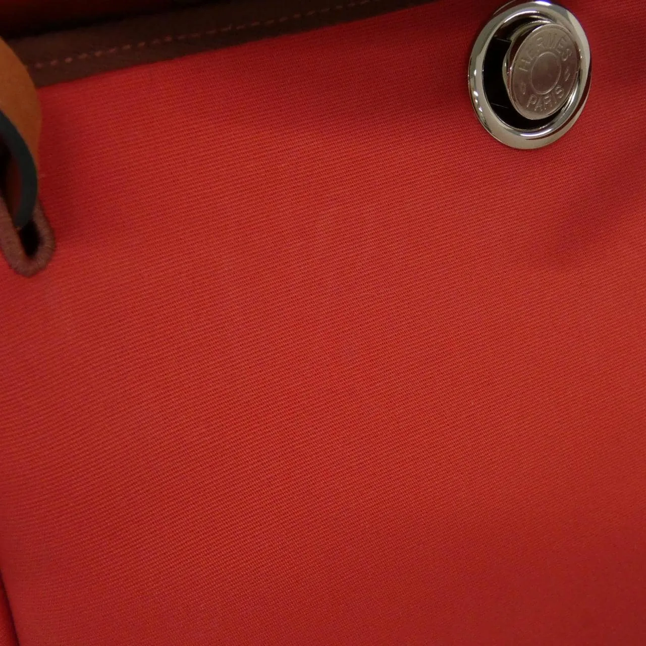 HERMES Herbag 079091CK Handbag Rouge Rank A - Thumbnail 9