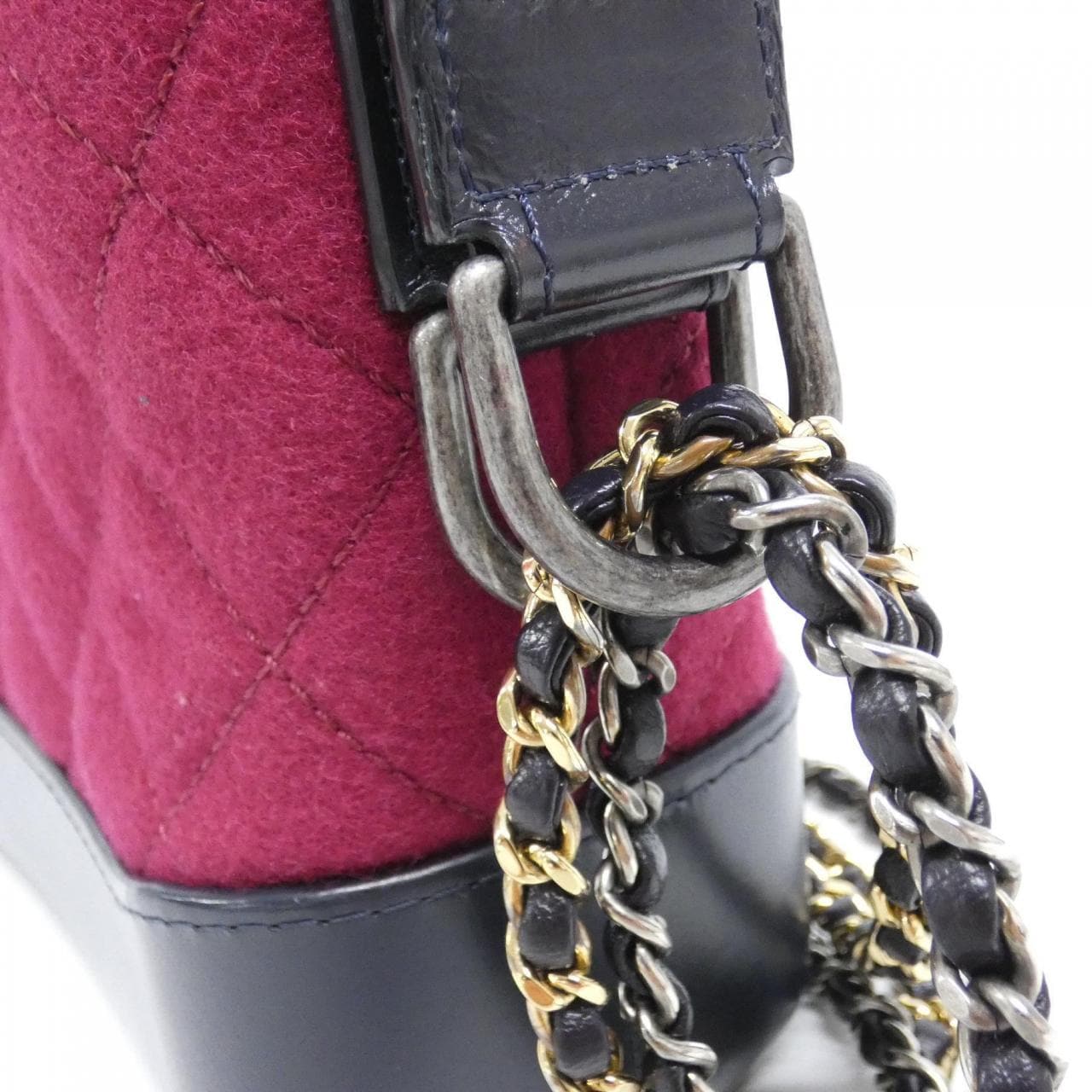 CHANEL Gabrielle 91810 Shoulder Bag 黑色 中古品A - 縮圖 5