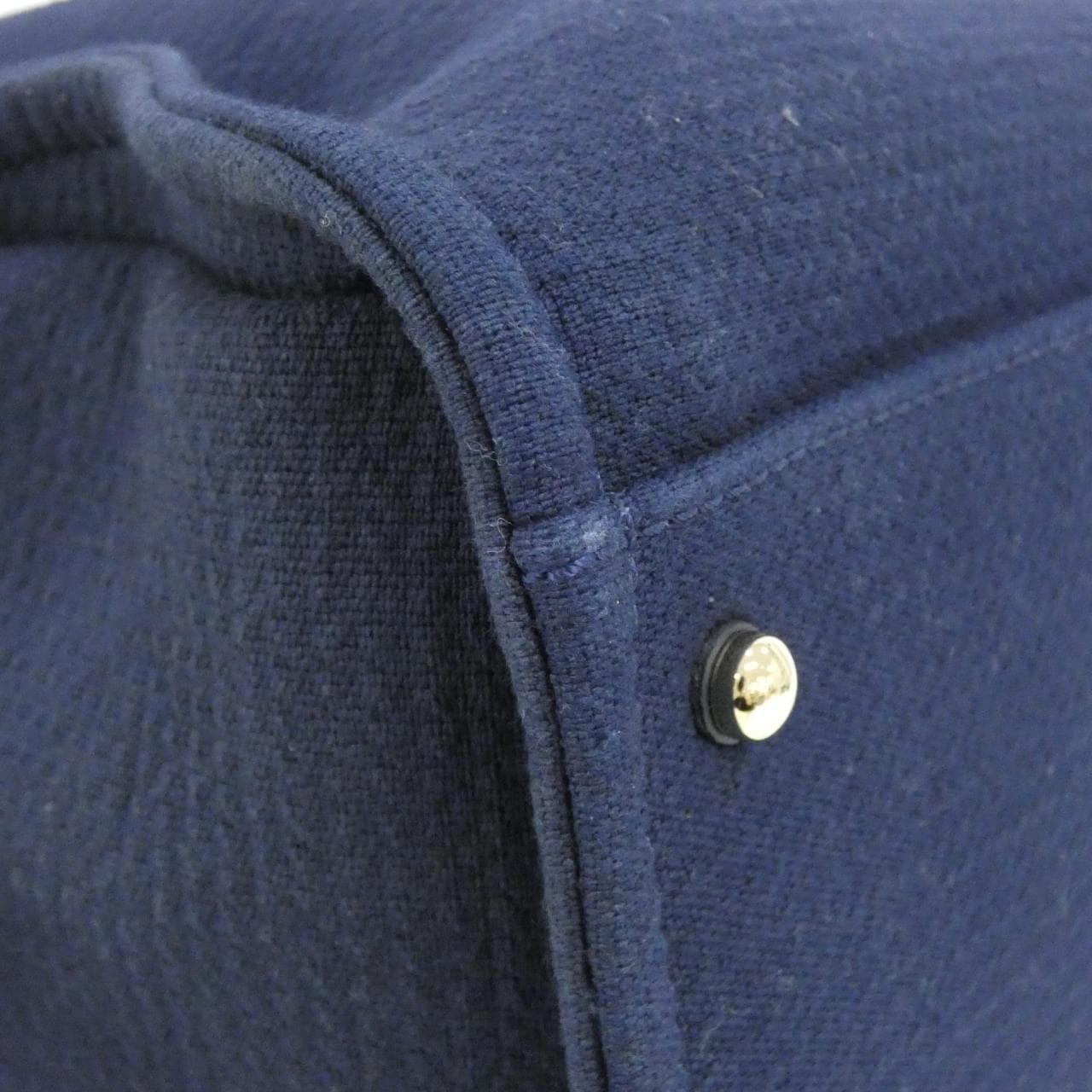 CHANEL Deauville AS4166 Boston Bag Navy - Thumbnail 3