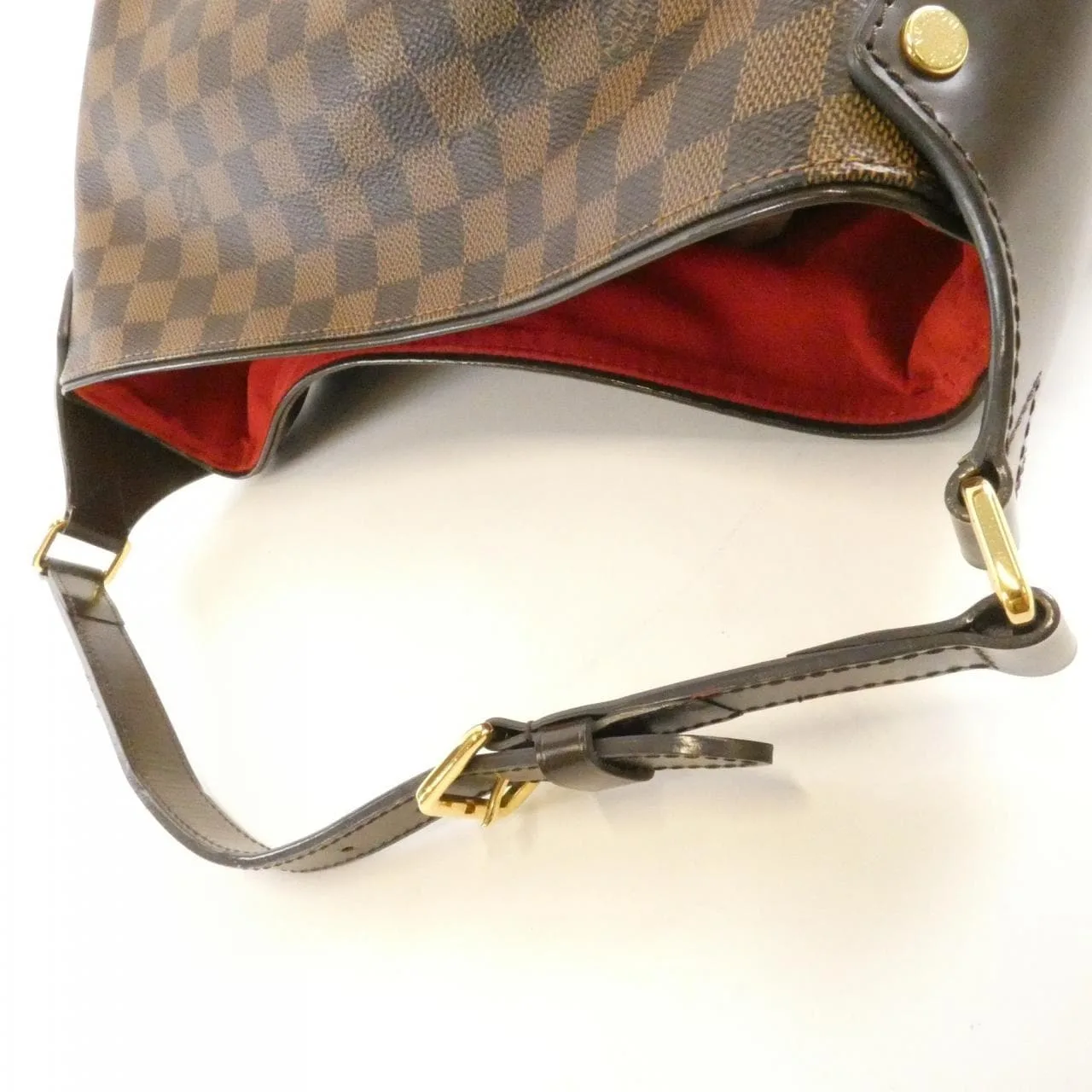 LOUIS VUITTON N63542 Shoulder Damier 黑色 Damier 中古品B - 縮圖 4