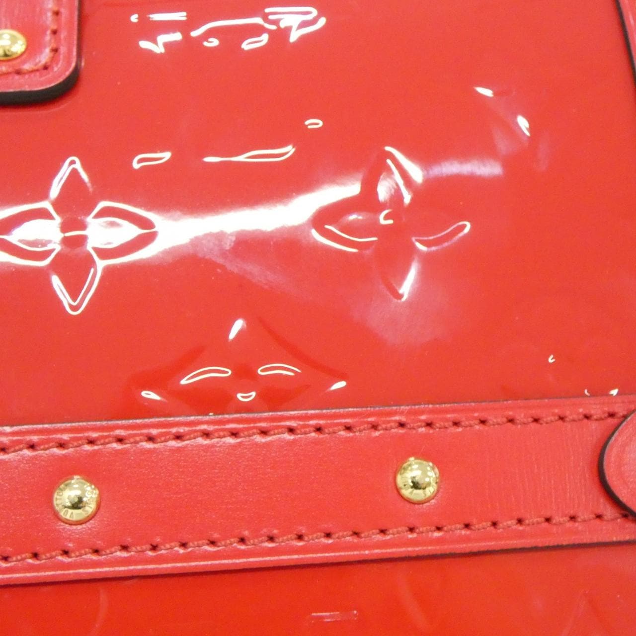 LOUIS VUITTON Shoulder Bag Vernis Black Vernis Rank A - Thumbnail 4