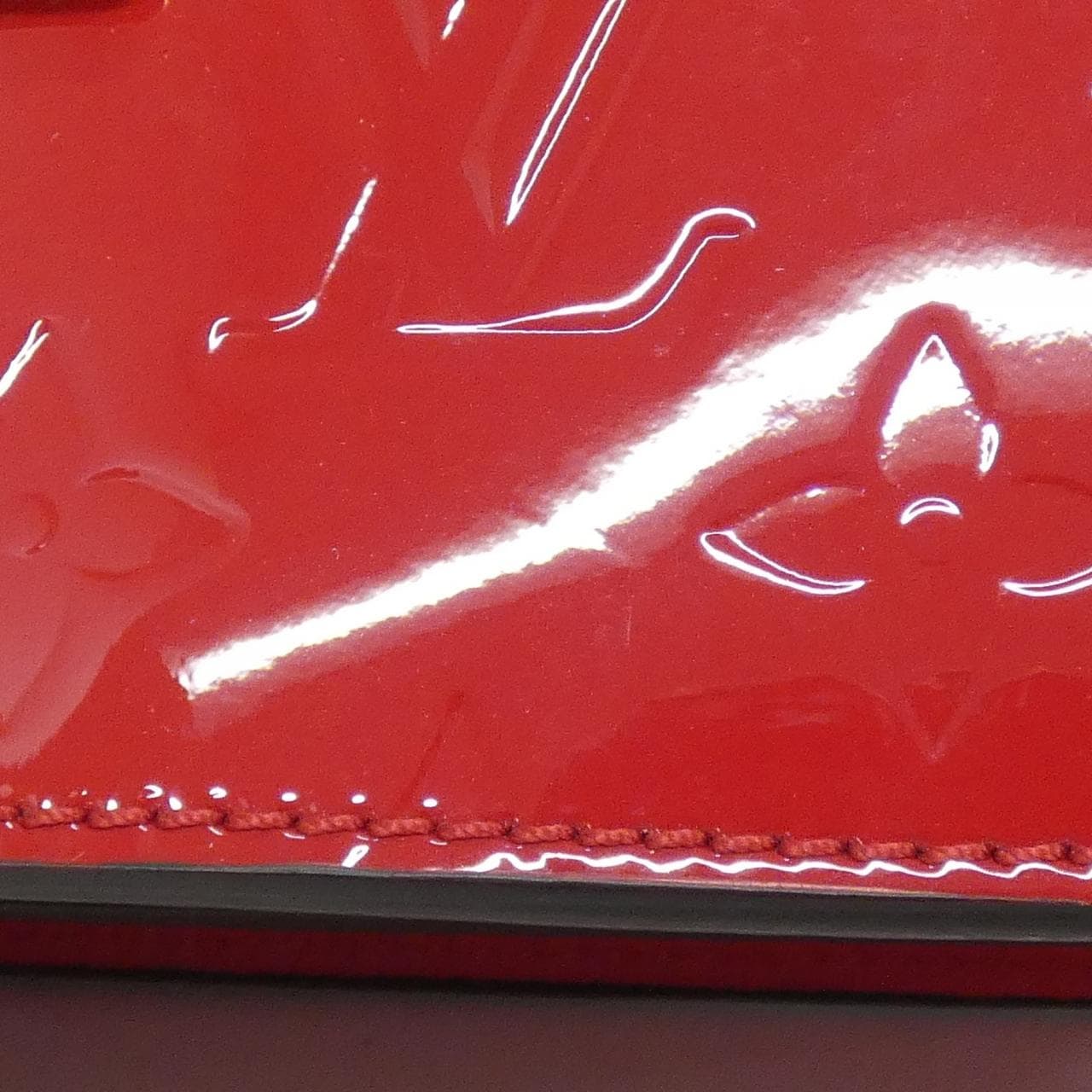 LOUIS VUITTON Shoulder Bag Vernis Black Vernis Rank A - Thumbnail 6