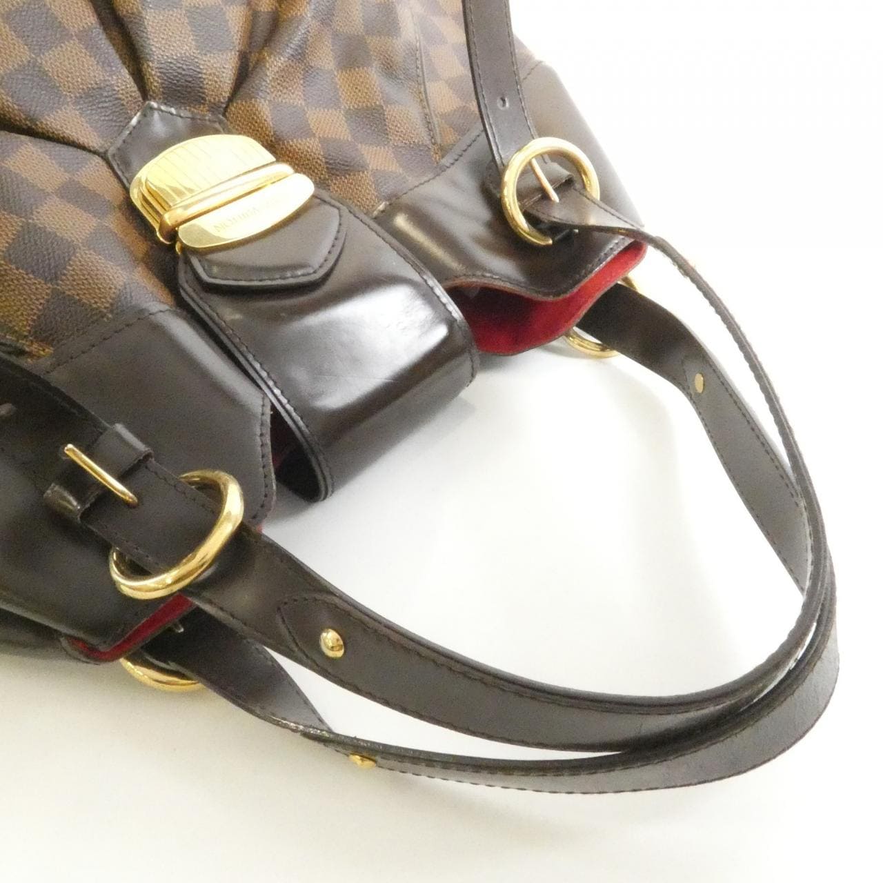 LOUIS VUITTON N41540 Shoulder Damier 黑色 Damier 中古品B - 縮圖 6