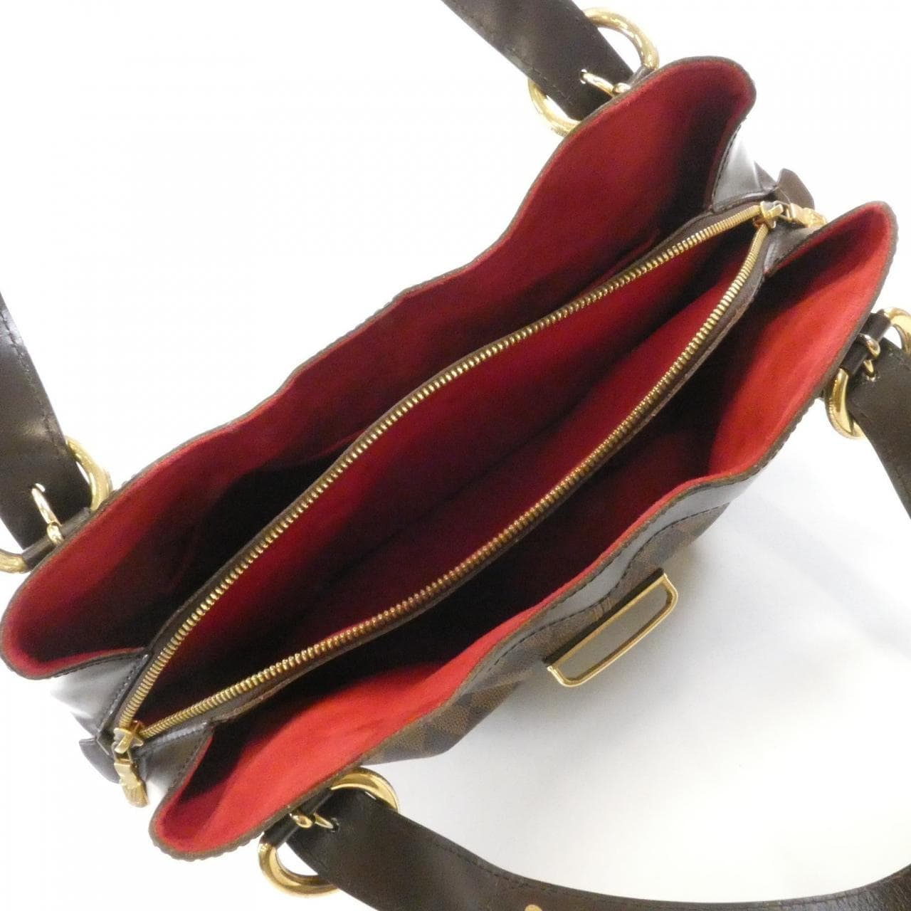 LOUIS VUITTON N41540 Shoulder Damier 黑色 Damier 中古品B - 縮圖 9