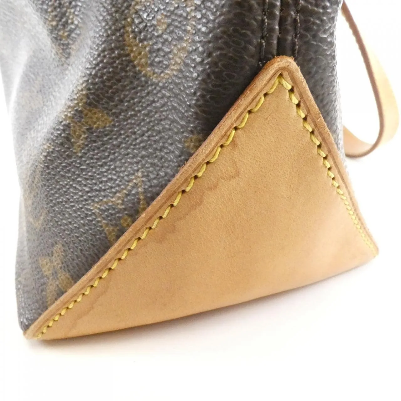 LOUIS VUITTON Caba Piano M51148 Handbag Monogram 黑色 Monogram 中古品B - 縮圖 3