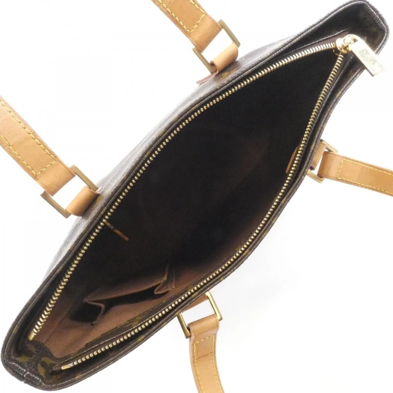 LOUIS VUITTON Caba Piano M51148 Handbag Monogram 黑色 Monogram 中古品B - 縮圖 7