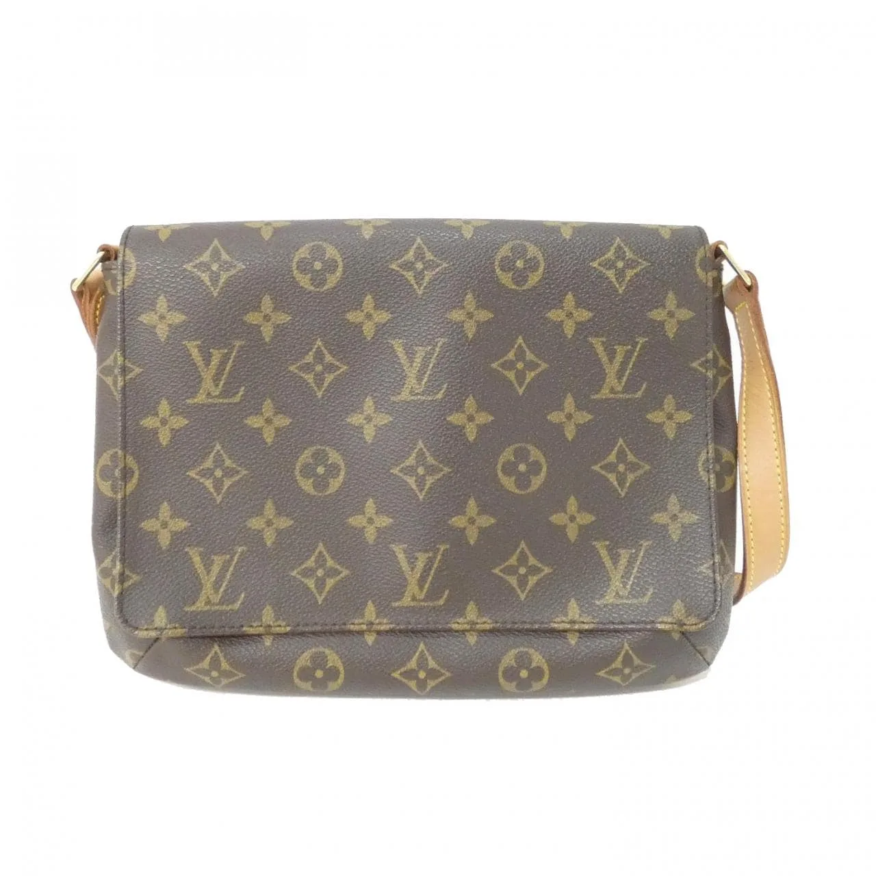 LOUIS VUITTON Musette M51257 Shoulder Monogram Black