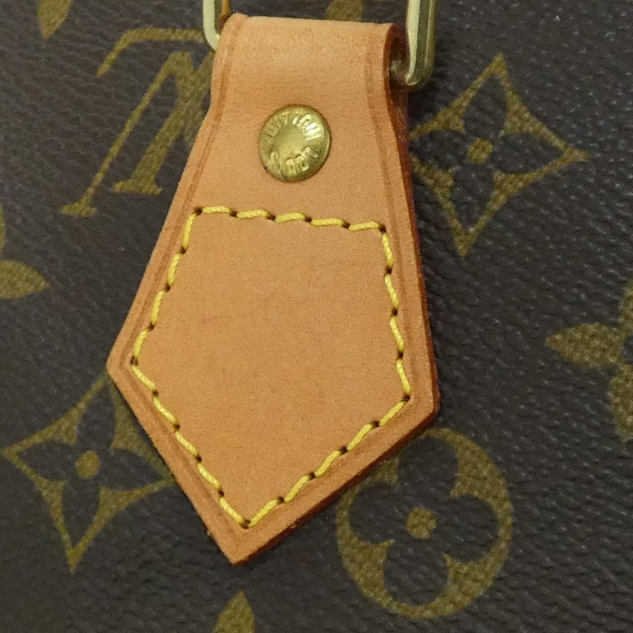 LOUIS VUITTON Speedy M41522 Boston Bag Monogram Black Monogram - Thumbnail 4