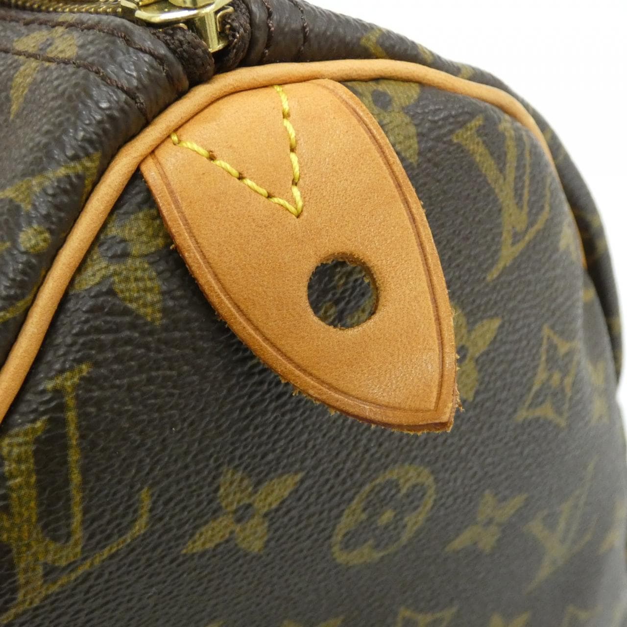 LOUIS VUITTON Speedy M41522 Boston Bag Monogram Black Monogram - Thumbnail 7
