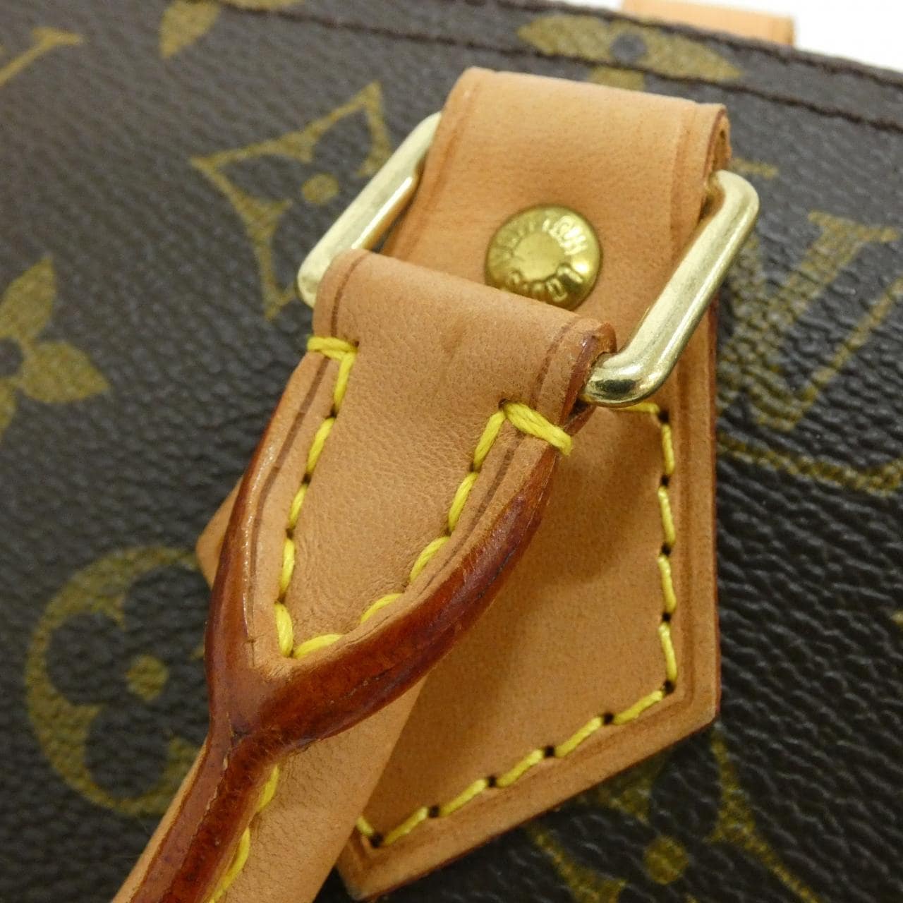 LOUIS VUITTON Speedy M41522 Boston Bag Monogram Black Monogram - Thumbnail 8