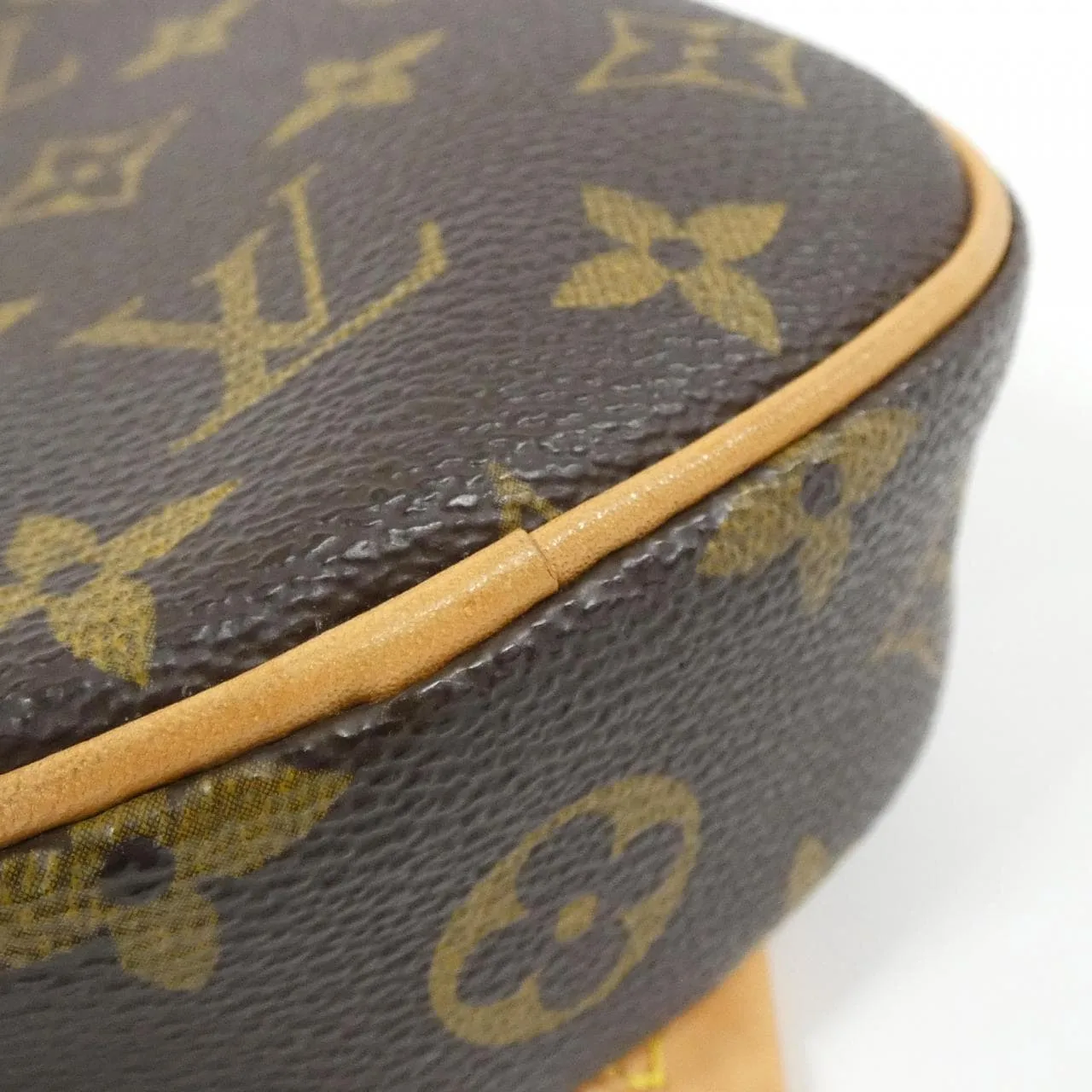 LOUIS VUITTON Pochette M51870 Shoulder Monogram 黑色 Monogram 中古品A - 縮圖 3