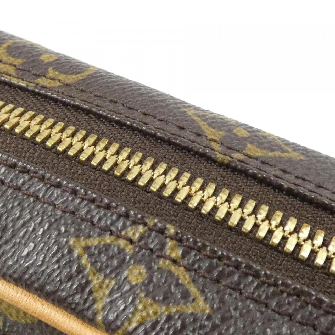 LOUIS VUITTON Pochette M51870 Shoulder Monogram 黑色 Monogram 中古品A - 縮圖 4