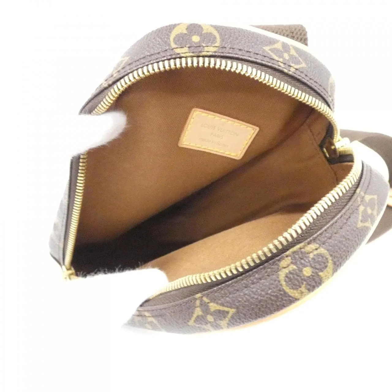 LOUIS VUITTON Pochette M51870 Shoulder Monogram 黑色 Monogram 中古品A - 縮圖 6