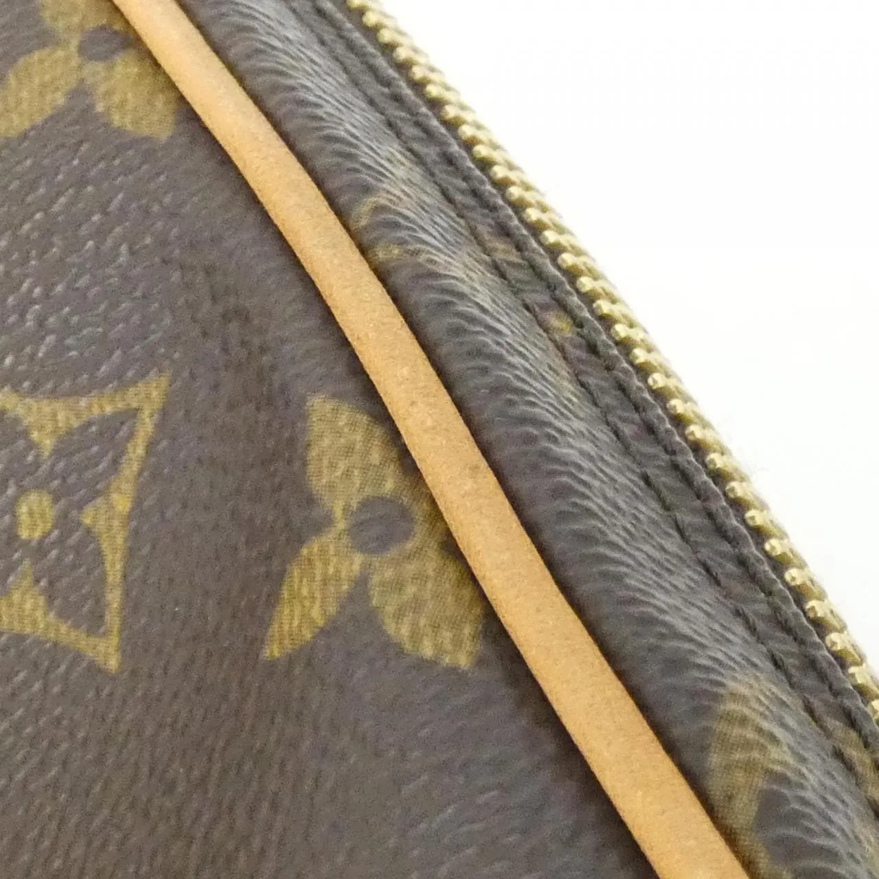LOUIS VUITTON Pochette M51870 Shoulder Monogram 黑色 Monogram 中古品A - 縮圖 6