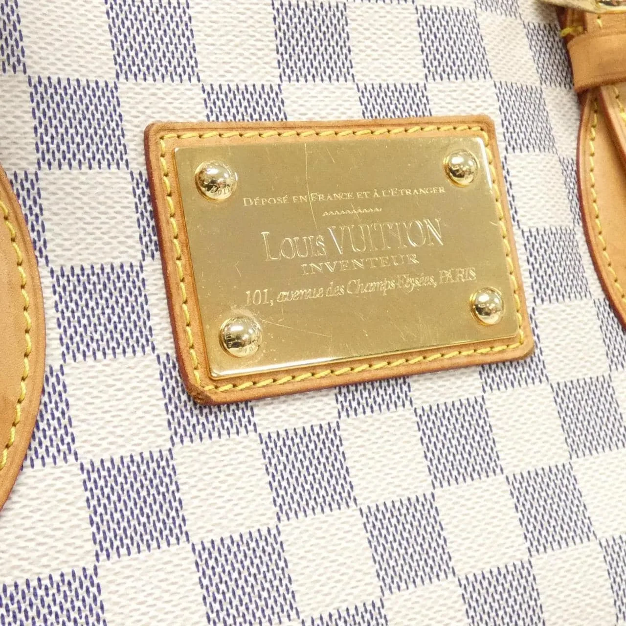 LOUIS VUITTON N51206 Handbag Damier 黑色 Damier 中古品B - 縮圖 5