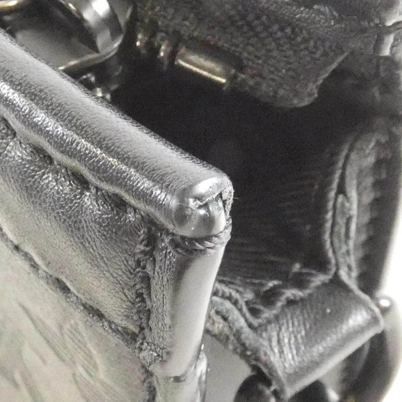 LOUIS VUITTON M81115 Shoulder Monogram 黑色 Monogram 中古品B - 縮圖 5