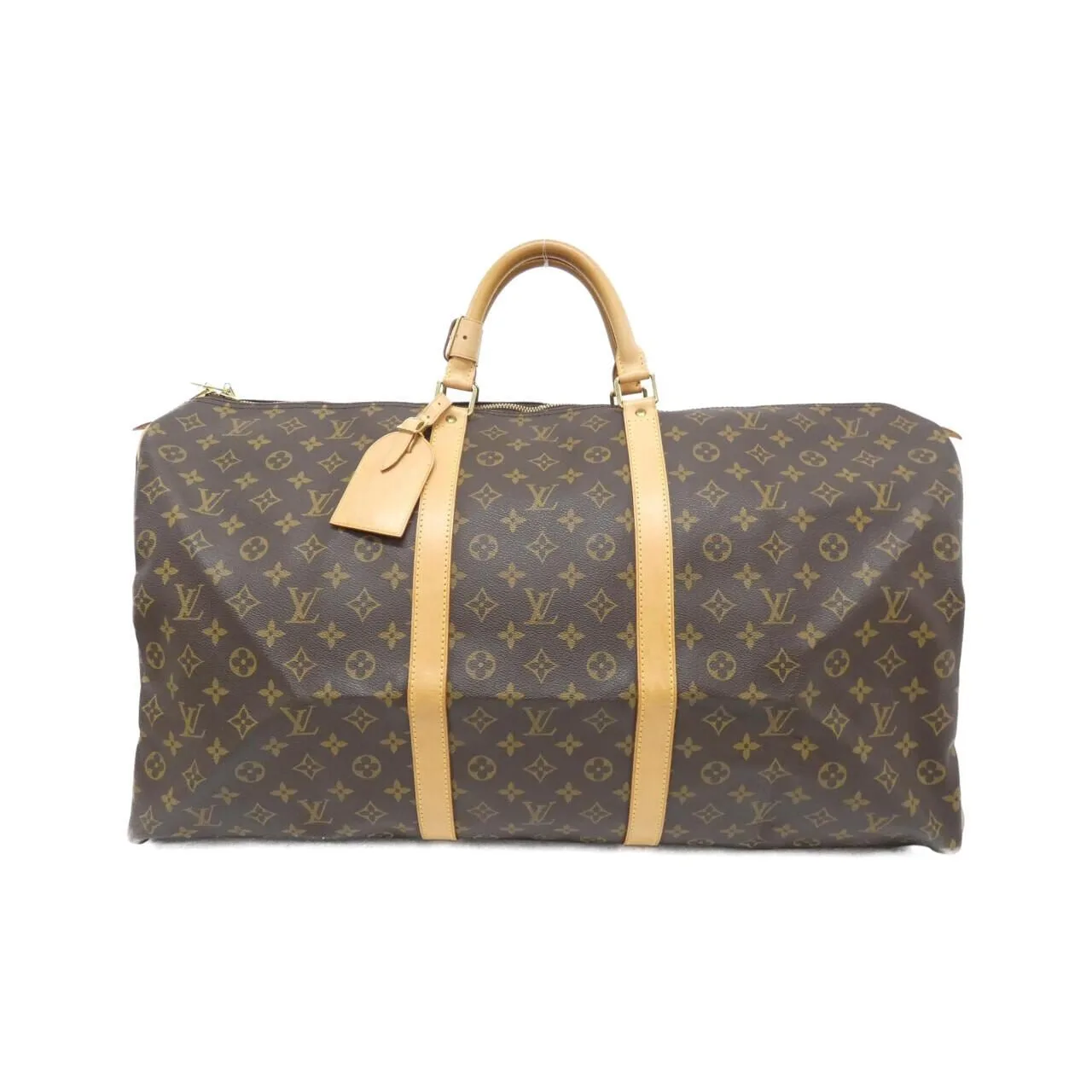 LOUIS VUITTON Keepall M41422 Boston Monogram Black
