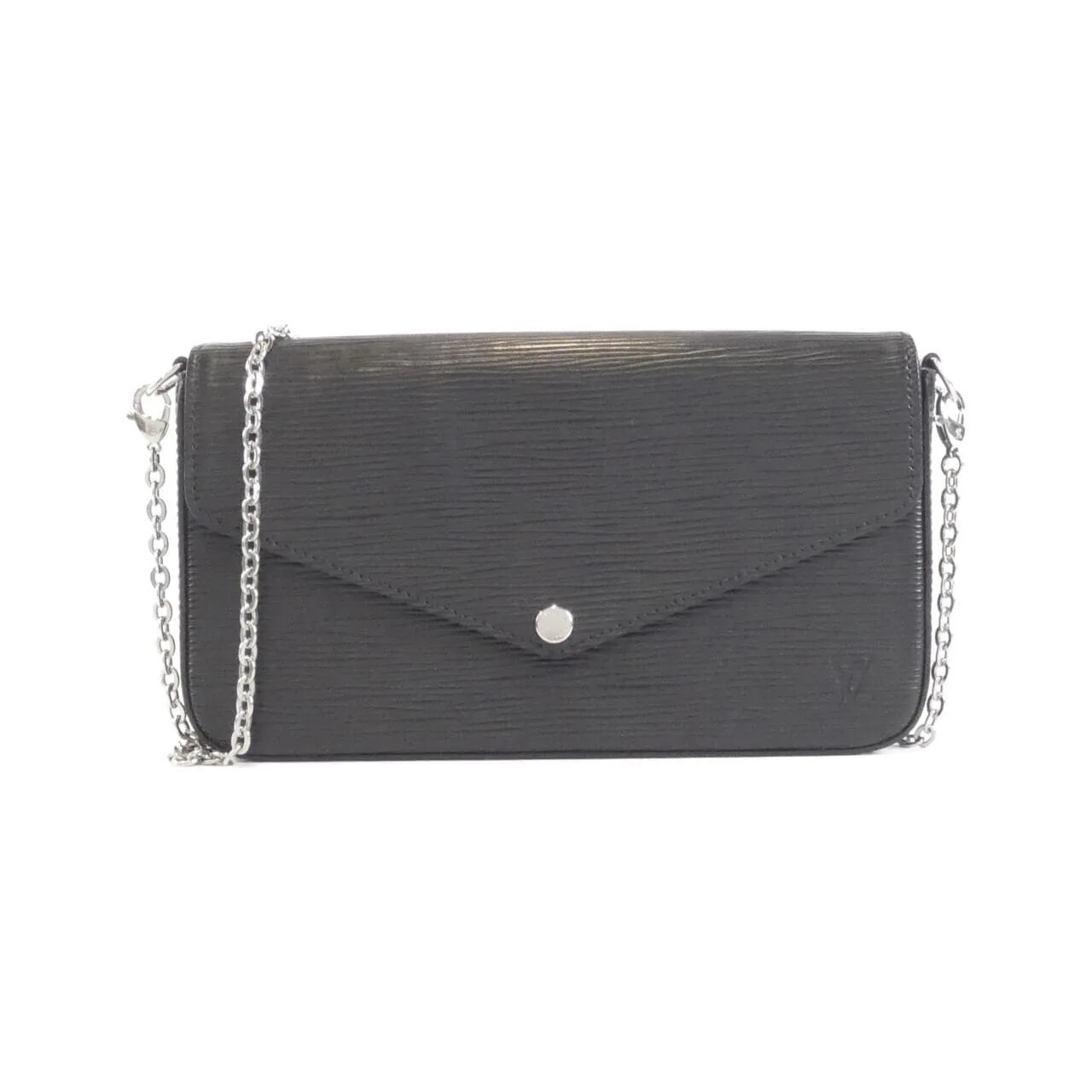 LOUIS VUITTON Pochette M62648 Shoulder Epi Black