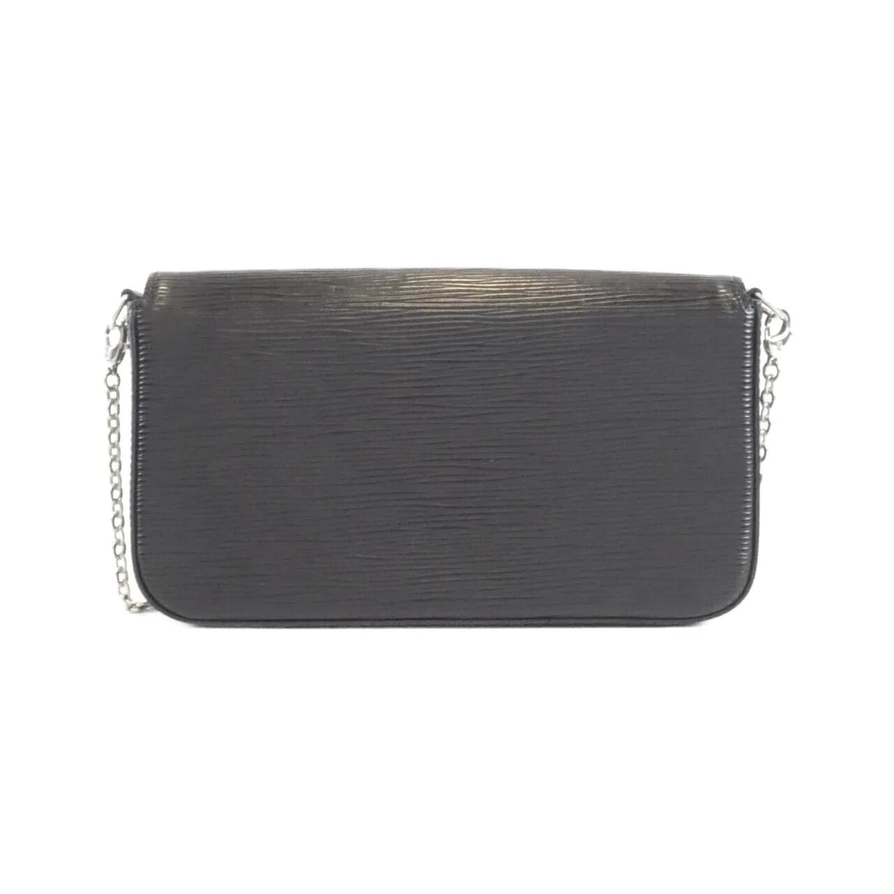 LOUIS VUITTON Pochette M62648 Shoulder Epi 黑色 Epi 中古品B - 縮圖 2