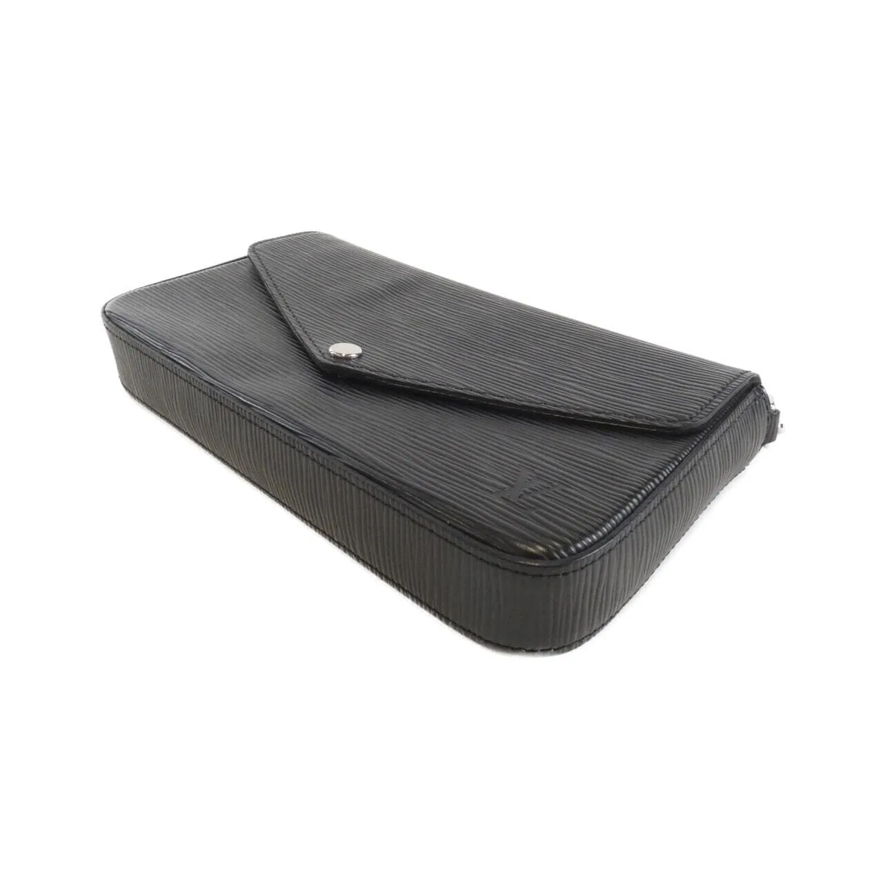 LOUIS VUITTON Pochette M62648 Shoulder Epi 黑色 Epi 中古品B - 縮圖 3