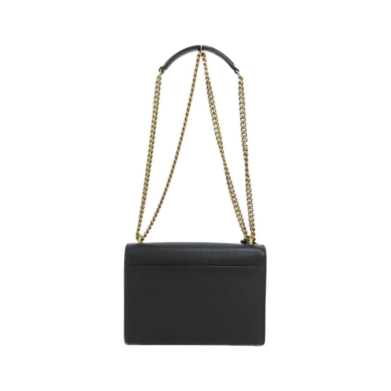 SAINT LAURENT Sunset 442906 D420W Shoulder Bag Black Rank A - Thumbnail 2
