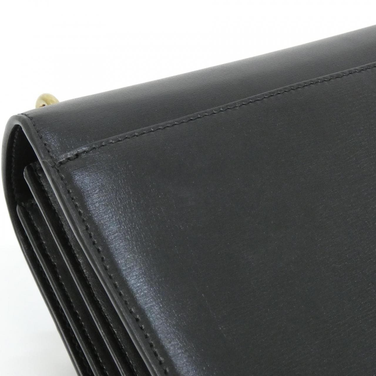 SAINT LAURENT Sunset 442906 D420W Shoulder Bag Black Rank A - Thumbnail 5