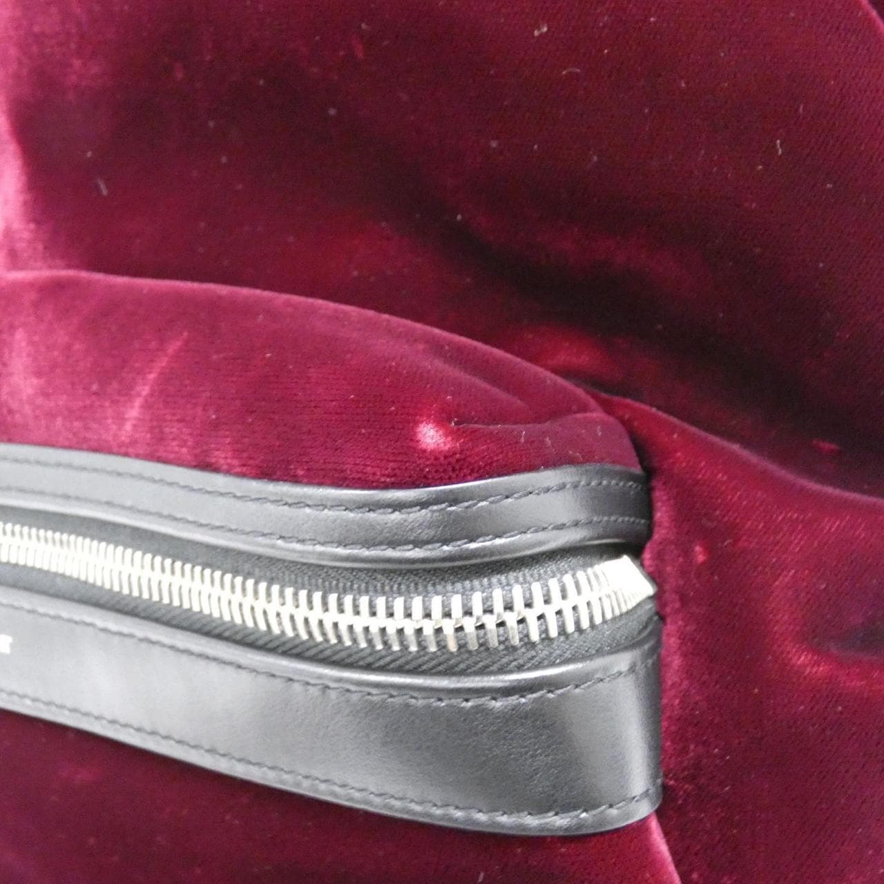 SAINT LAURENT 462807 Backpack 酒紅色 中古品A - 縮圖 5