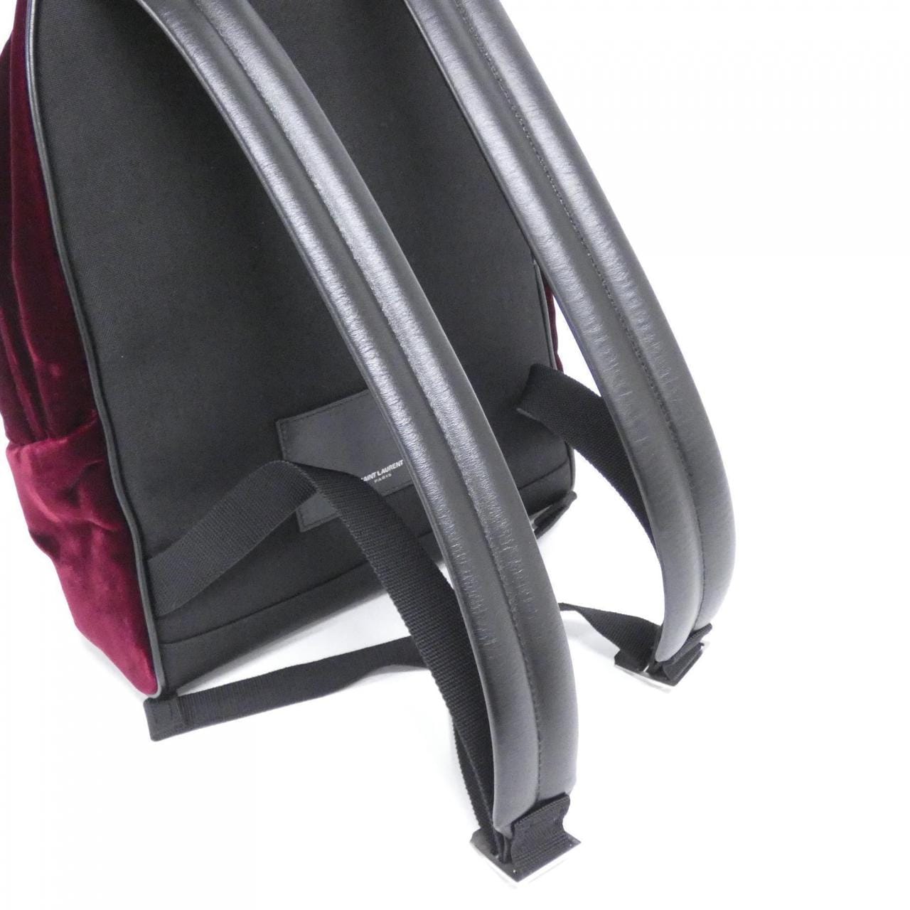 SAINT LAURENT 462807 Backpack 酒紅色 中古品A - 縮圖 7