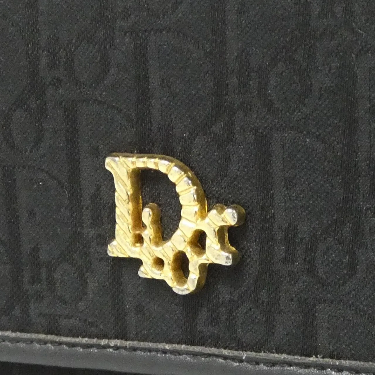 DIOR Shoulder Canvas Black Canvas - Thumbnail 4