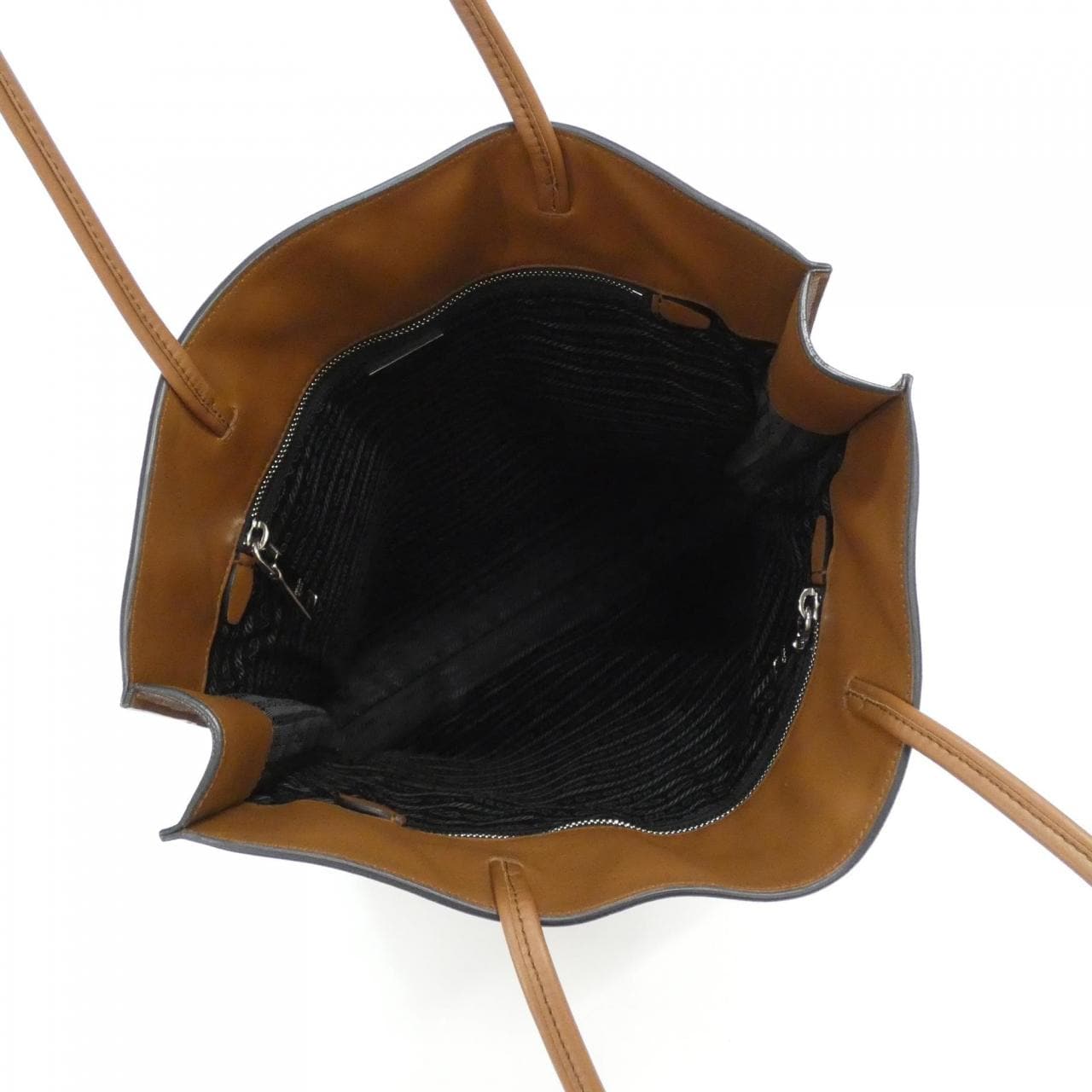 PRADA 1BG429 Bag Cognac Rank A - Thumbnail 8